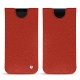 Funda de piel Samsung Galaxy S9 - Papaye ( Pantone 180C ) 