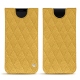 Samsung Galaxy S9 leather pouch - Mimosa - Couture ( Pantone 141C ) 