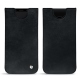 가죽 커버 Samsung Galaxy S9 - Dark vintage ( Roughtcut - Black#5256 ) 