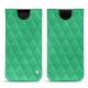Samsung Galaxy S9 leather pouch - Menthe vintage - Couture