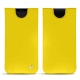 가죽 커버 Samsung Galaxy S9 - Jaune fluo