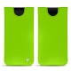 가죽 커버 Samsung Galaxy S9 - Vert fluo