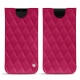 Custodia in pelle Samsung Galaxy S9 - Rose fluo - Couture