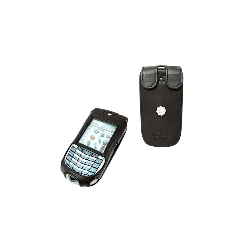 Etui cuir BlackBerry 7100t - 7105t - 7100r  - Noir ( Nappa - Black ) 