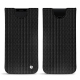 Samsung Galaxy S9 leather pouch - Abaca nero