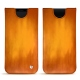 Pochette cuir Samsung Galaxy S9 - Orange Patine