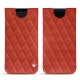 가죽 커버 Samsung Galaxy S9 - Arange clouquié - Couture
