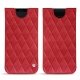 Lederschutzhülle Samsung Galaxy S9 - Rouge troupelenc - Couture