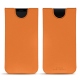Lederschutzhülle Samsung Galaxy S9 - Orange PU