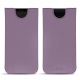 Samsung Galaxy S9 leather pouch - Lilas PU