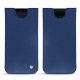 가죽 커버 Samsung Galaxy S9 - Bleu frisson