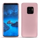 가죽 커버 Samsung Galaxy S9 - Rose ( Nappa - Pantone 2365C ) 