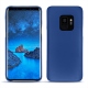 Coque cuir Samsung Galaxy S9 - Bleu océan ( Nappa - Pantone 293C ) 