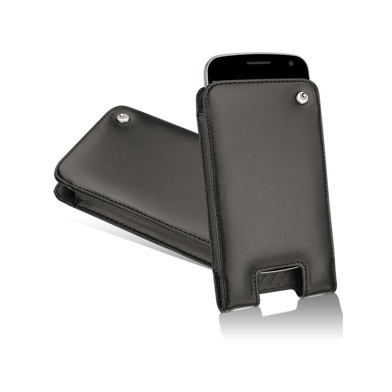 Custodia in pelle Samsung Galaxy Nexus - Noir ( Nappa - Black ) 