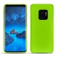 가죽 커버 Samsung Galaxy S9 - Vert fluo