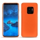 가죽 커버 Samsung Galaxy S9 - Orange fluo