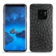 Custodia in pelle Samsung Galaxy S9 - Autruche nero