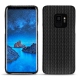 Samsung Galaxy S9 leather cover - Abaca nero