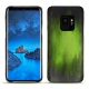 Coque cuir Samsung Galaxy S9 - Vert Patine