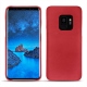 Samsung Galaxy S9 leather cover - Rouge troupelenc