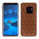 Capa em pele Samsung Galaxy S9 - Marron - Couture ( Nappa - Pantone 1615C ) 