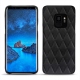 가죽 커버 Samsung Galaxy S9 - Negre poudro - Couture
