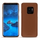 Samsung Galaxy S9 leather cover - Marron PU