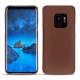 Samsung Galaxy S9 leather cover - Marron délicat