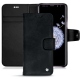 Lederschutzhülle Samsung Galaxy S9+ - Dark vintage ( Roughtcut - Black#5256 ) 