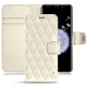Lederschutzhülle Samsung Galaxy S9+ - Blanc - Couture ( Bologna - White ) 