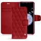 Samsung Galaxy S9+ leather case - Rouge - Couture ( Nappa - Pantone 199C ) 