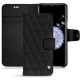 Samsung Galaxy S9+ leather case - Ebène - Couture ( Sleek P C12 - Black ) 