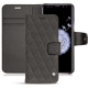 Lederschutzhülle Samsung Galaxy S9+ - Anthracite - Couture ( Pantone 424C ) 