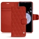 Lederschutzhülle Samsung Galaxy S9+ - Papaye - Couture ( Pantone 180C ) 
