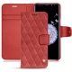 Housse cuir Samsung Galaxy S9+ - Cerise vintage - Couture