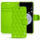 Custodia in pelle Samsung Galaxy S9+ - Vert fluo - Couture