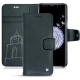 Samsung Galaxy S9+ leather case - Blu marino