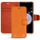Samsung Galaxy S9+ leather case - Abaca arancio