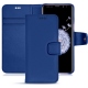 Samsung Galaxy S9+ leather case - Bleu Océan PU