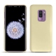 レザーケース Samsung Galaxy S9+ - Beige ( Nappa - Pantone 7502C ) 