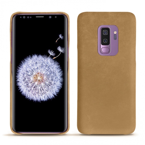 가죽 커버 Samsung Galaxy S9+Sable vintage ( Pantone #9b7340 ) 