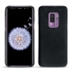 Custodia in pelle Samsung Galaxy S9+ - Dark vintage ( Roughtcut - Black#5256 ) 