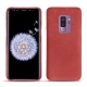 Capa em pele Samsung Galaxy S9+ - Cerise vintage ( Pantone 185C ) 