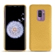 Samsung Galaxy S9+ leather cover - Mimosa ( Pantone 141C ) 