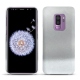レザーケース Samsung Galaxy S9+ - Platinium ( Pantone 877C ) 
