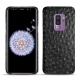 Funda de piel Samsung Galaxy S9+ - Autruche nero