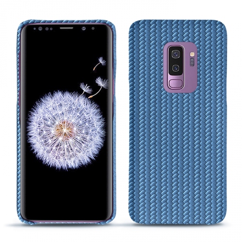 Funda de piel Samsung Galaxy S9+Abaca ishia ( Pantone #395775 ) 