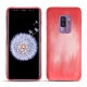 Samsung Galaxy S9+ leather cover - Rose Patine
