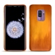 Capa em pele Samsung Galaxy S9+ - Orange Patine