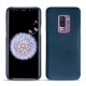 Capa em pele Samsung Galaxy S9+ - Blu mediterran